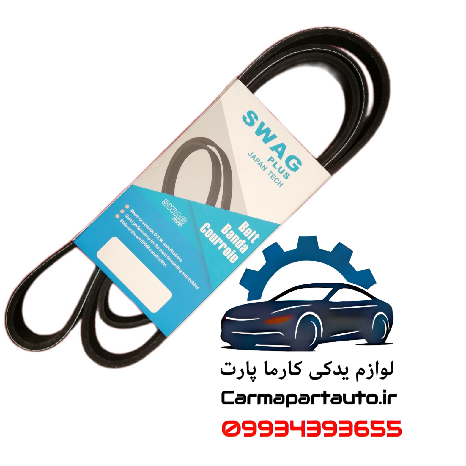 تسمه دینام شاهین